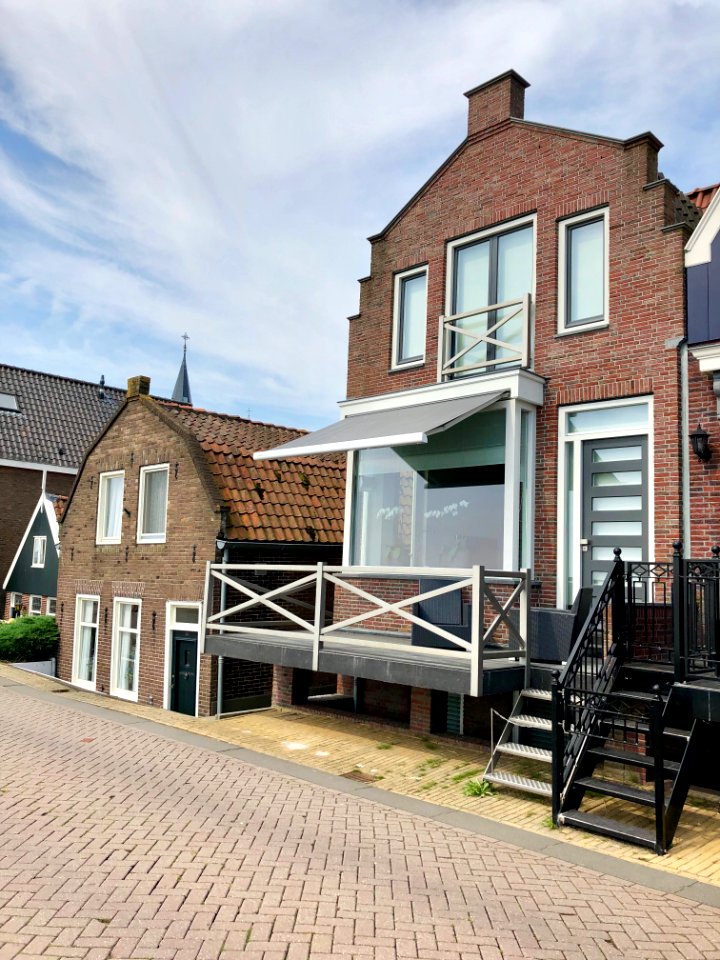 Noordeinde, Volendam, Noord-Holland, Nederland 