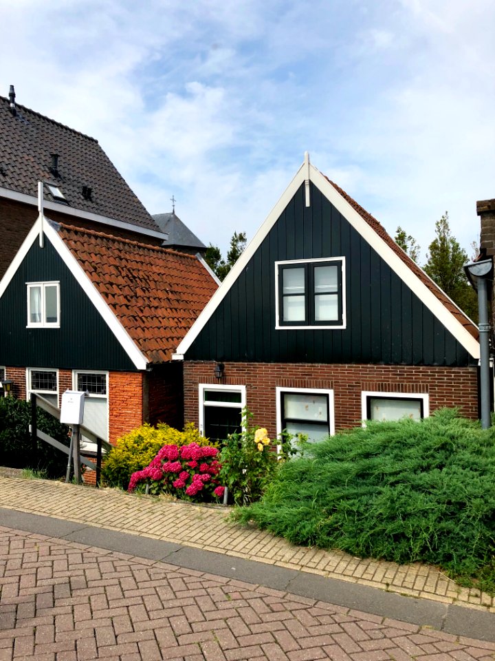 Noordeinde, Volendam, Noord-Holland, Nederland 