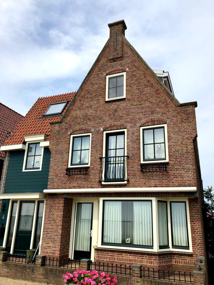 Noordeinde, Volendam, Noord-Holland, Nederland 
