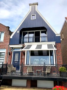Noordeinde, Volendam, Noord-Holland, Nederland 