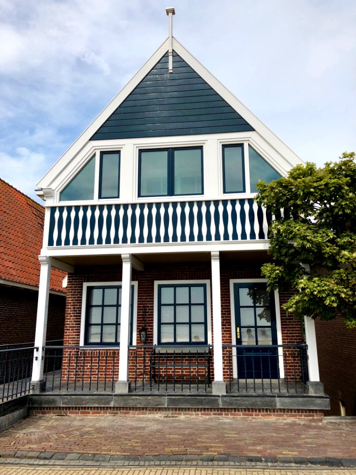 Noordeinde, Volendam, Noord-Holland, Nederland 