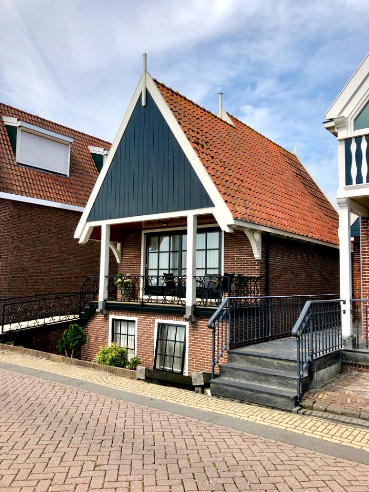 Noordeinde, Volendam, Noord-Holland, Nederland 