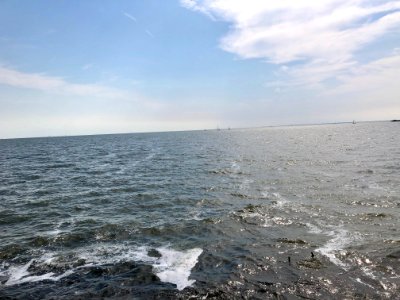 Markermeer, Volendam, Noord-Holland, Nederland 