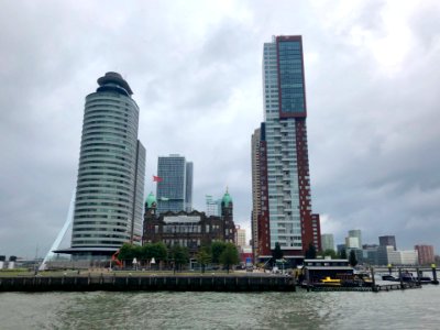 Wilhelminakade, Rotterdam, Zuid-Holland, Nederland 