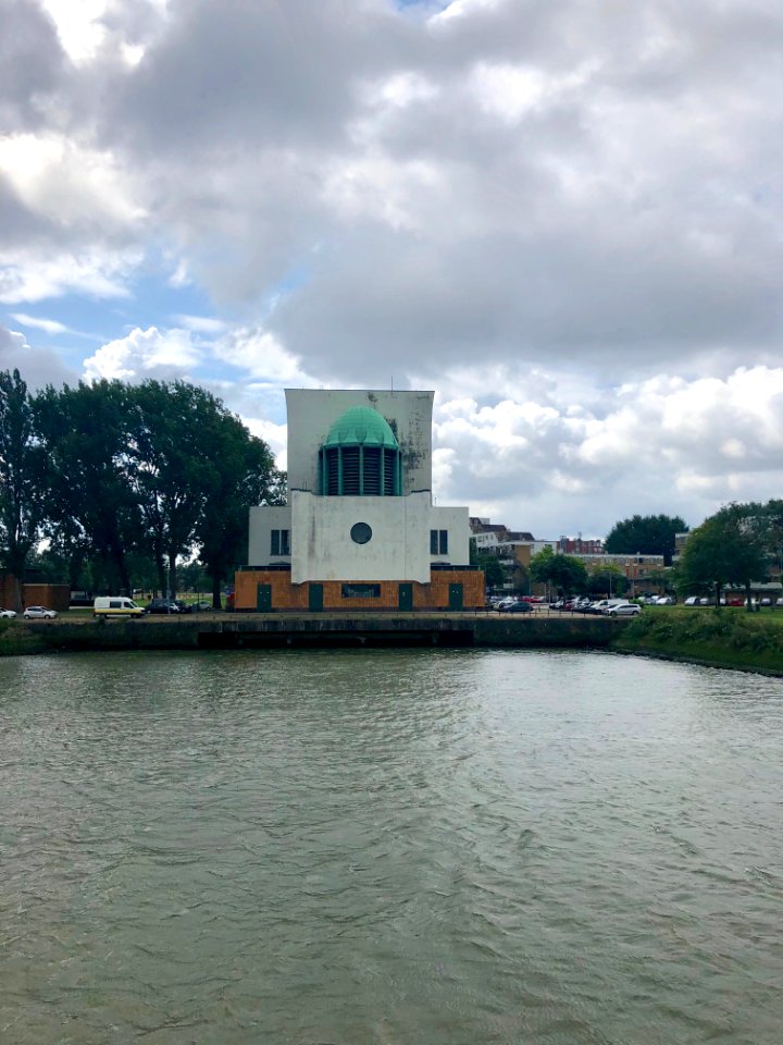 Maastunnel, Rotterdam, Zuid-Holland, Nederland 