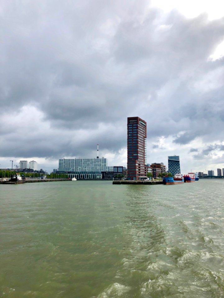 Kratonkade, Schiemond, Rotterdam, Zuid-Holland, Nederland 