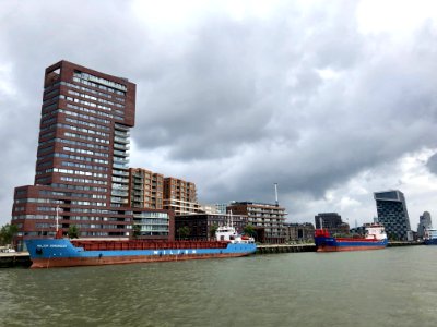Kratonkade, Schiemond, Rotterdam, Zuid-Holland, Nederland 
