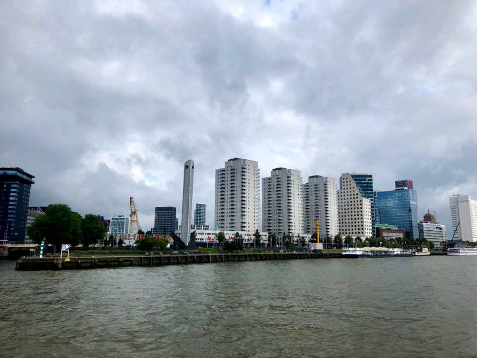 Boompjes, Rotterdam, Zuid-Holland, Nederland 