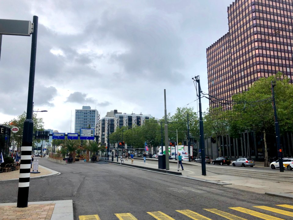 Coolsingel, Rotterdam, Zuid-Holland, Nederland 