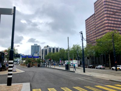 Coolsingel, Rotterdam, Zuid-Holland, Nederland 