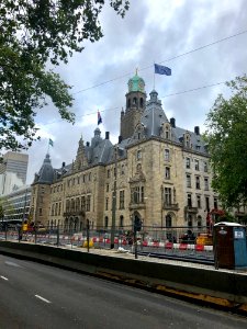 Stadhuis Rotterdam, Rotterdam, Zuid-Holland, Nederland 