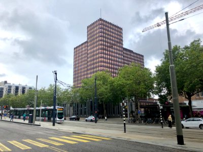 Coolsingel, Rotterdam, Zuid-Holland, Nederland 