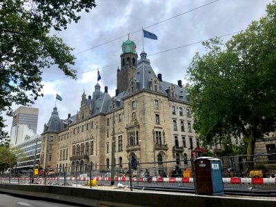 Stadhuis Rotterdam, Rotterdam, Zuid-Holland, Nederland 