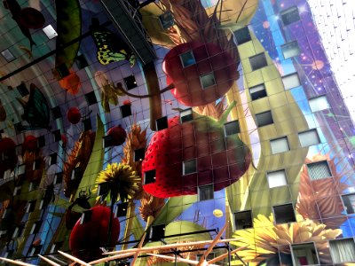 Markthal, Rotterdam, Zuid-Holland, Nederland 