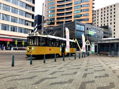 Rotterdams Tramnet, Rotterdam, Zuid-Holland, Nederland 