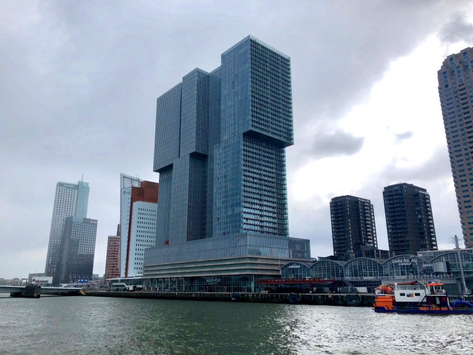 Wilhelminakade, Rotterdam, Zuid-Holland, Nederland 