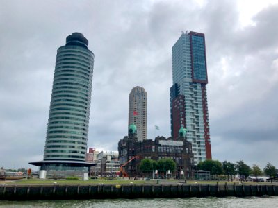 Wilhelminakade, Rotterdam, Zuid-Holland, Nederland 
