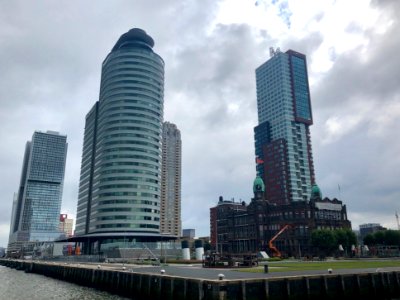 Wilhelminakade, Rotterdam, Zuid-Holland, Nederland 