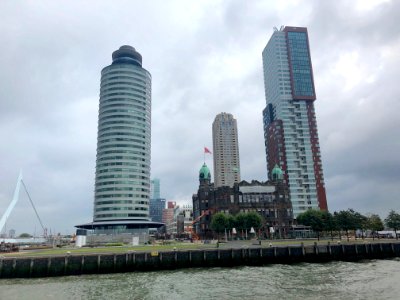 Wilhelminakade, Rotterdam, Zuid-Holland, Nederland 