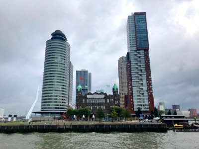 Wilhelminakade, Rotterdam, Zuid-Holland, Nederland 