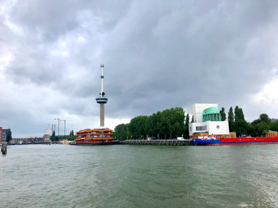 Maastunnel, Rotterdam, Zuid-Holland, Nederland 