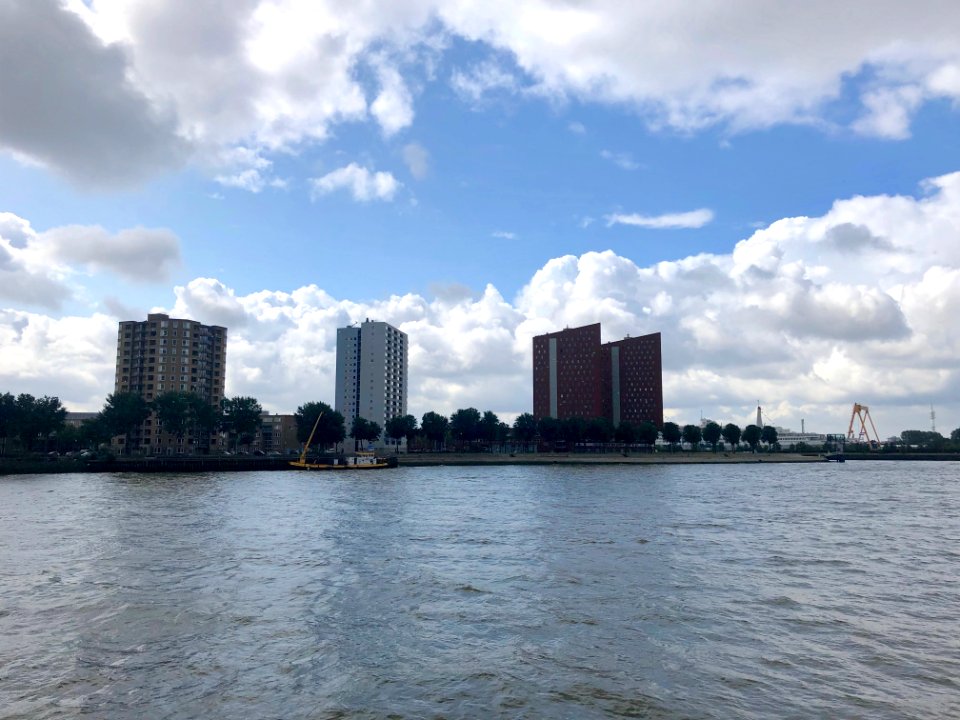 Pontveer, Katendrecht, Rotterdam, Zuid-Holland, Nederland 
