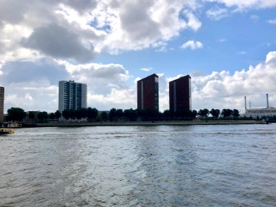 Pontveer, Katendrecht, Rotterdam, Zuid-Holland, Nederland 