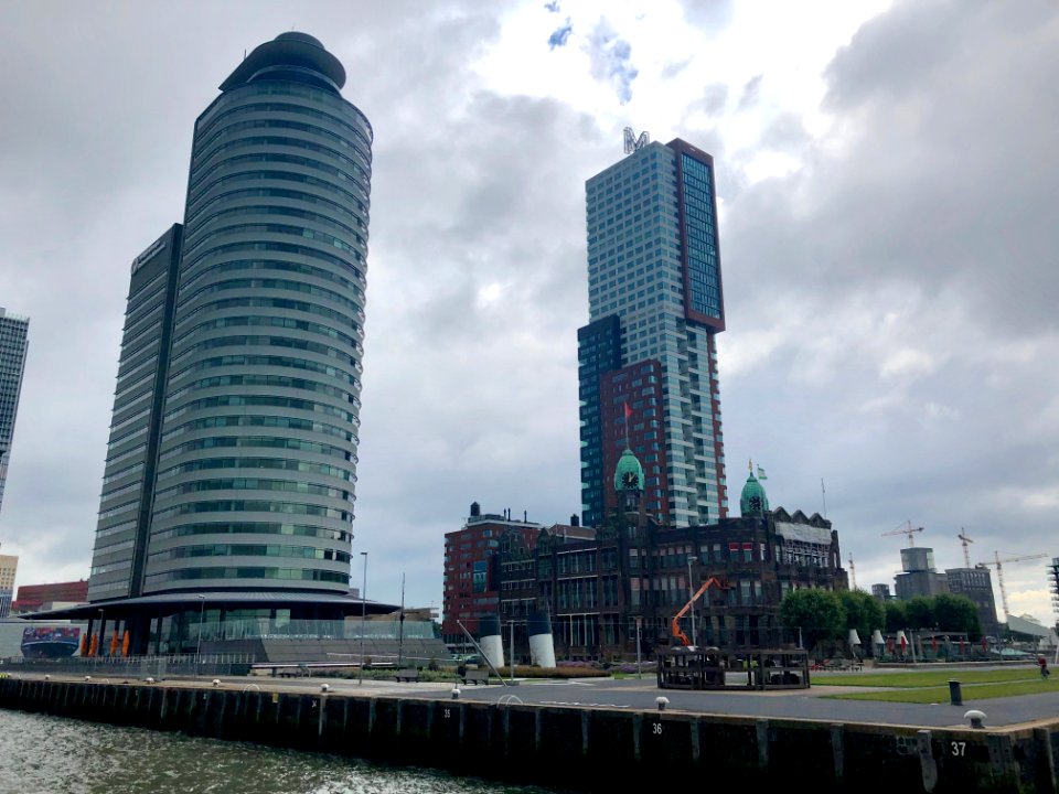 Wilhelminakade, Rotterdam, Zuid-Holland, Nederland 