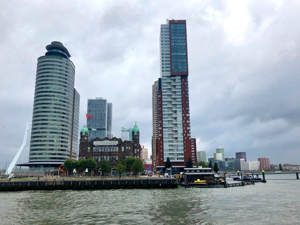 Wilhelminakade, Rotterdam, Zuid-Holland, Nederland 