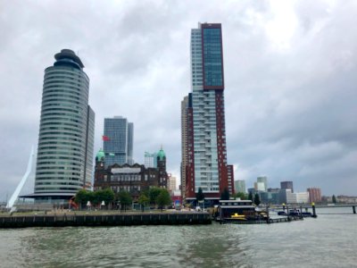 Wilhelminakade, Rotterdam, Zuid-Holland, Nederland 