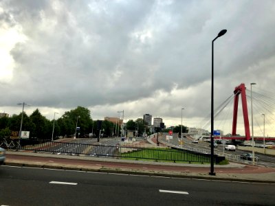 Willemsbrug, Rotterdam, Zuid-Holland, Nederland 