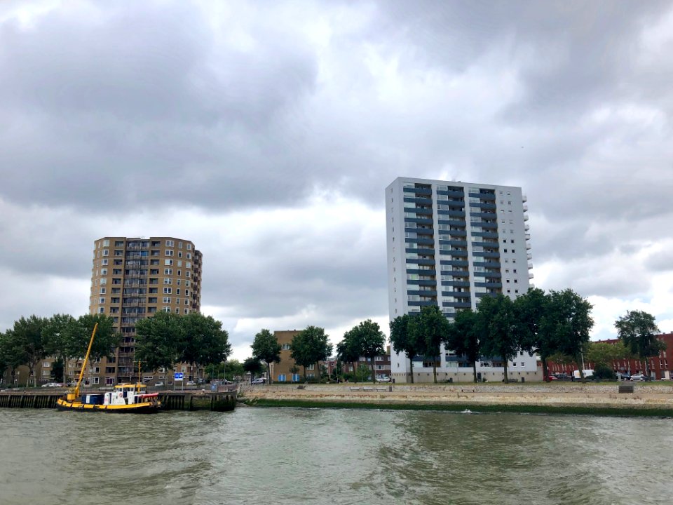 Pontveer, Katendrecht, Rotterdam, Zuid-Holland, Nederland 