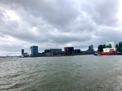 Nieuwe Maas, Rotterdam, Zuid-Holland, Nederland 