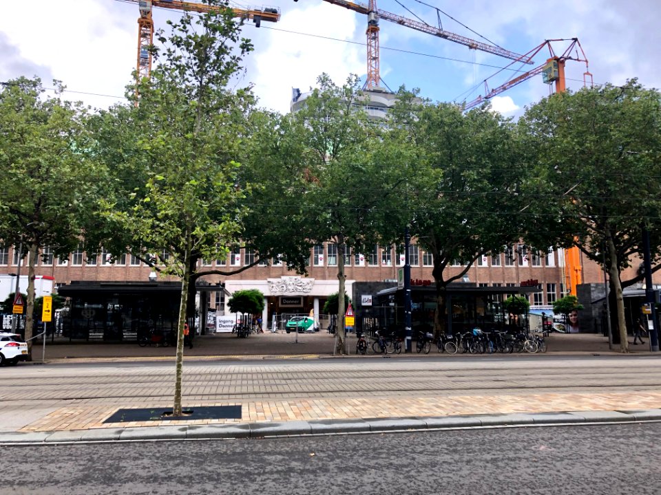 Coolsingel, Rotterdam, Zuid-Holland, Nederland 