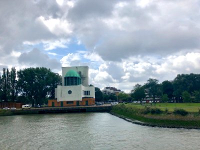 Maastunnel, Rotterdam, Zuid-Holland, Nederland 