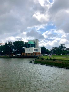 Maastunnel, Rotterdam, Zuid-Holland, Nederland 