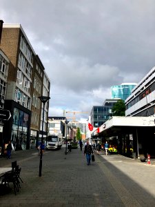Hoogstraat, Rotterdam, Zuid-Holland, Nederland 