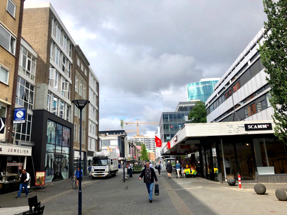 Hoogstraat, Rotterdam, Zuid-Holland, Nederland 