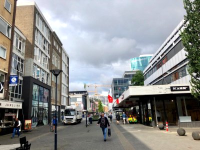 Hoogstraat, Rotterdam, Zuid-Holland, Nederland 