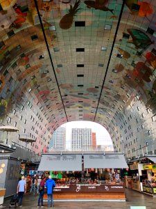 Markthal, Rotterdam, Zuid-Holland, Nederland 