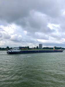 Nieuwe Maas, Schiedam, Zuid-Holland, Nederland 
