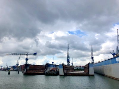 Eemhaven, Rotterdam, Zuid-Holland, Nederland 