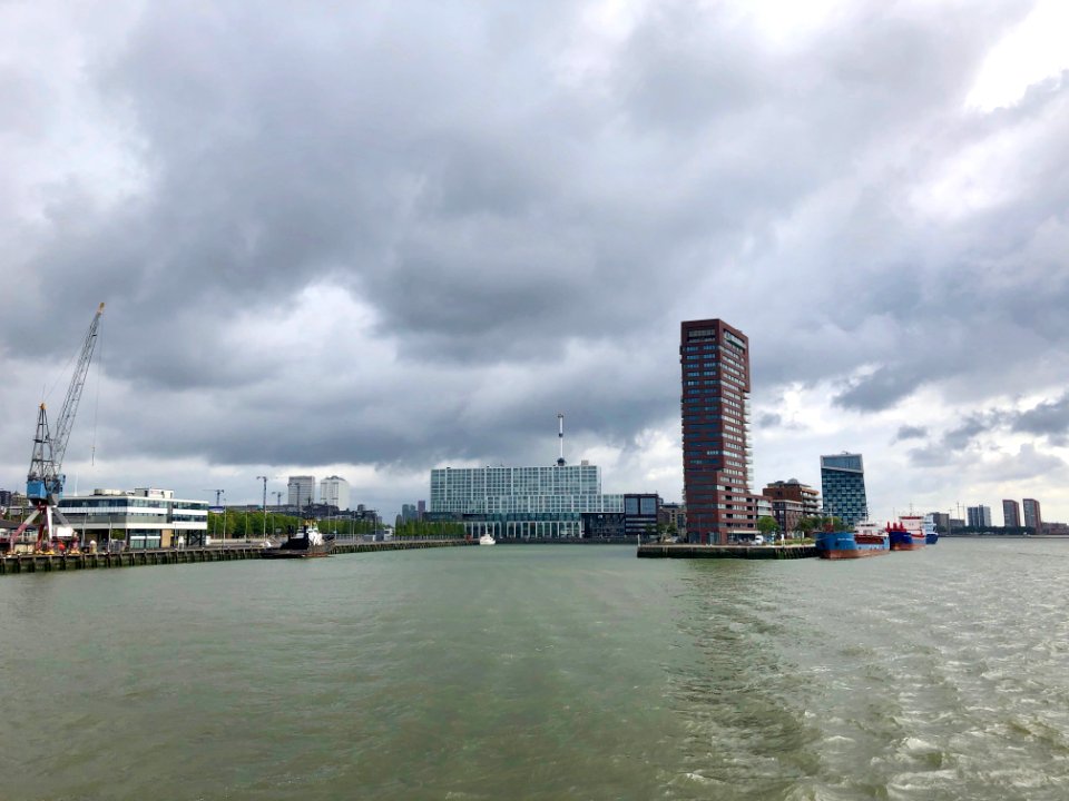 Kratonkade, Schiemond, Rotterdam, Zuid-Holland, Nederland 