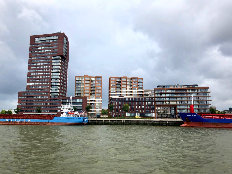 Kratonkade, Schiemond, Rotterdam, Zuid-Holland, Nederland 