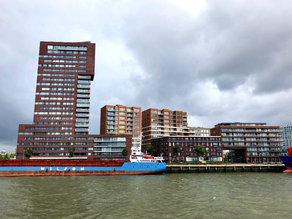 Kratonkade, Schiemond, Rotterdam, Zuid-Holland, Nederland 