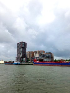 Kratonkade, Schiemond, Rotterdam, Zuid-Holland, Nederland 