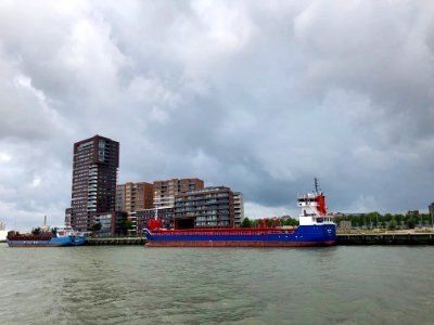 Kratonkade, Schiemond, Rotterdam, Zuid-Holland, Nederland 