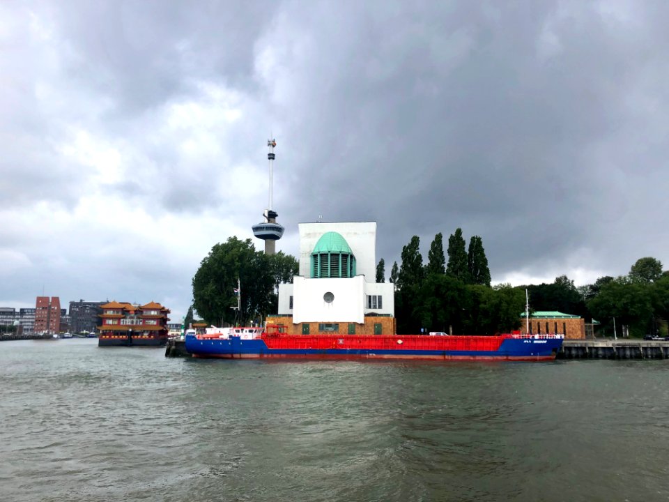 Maastunnel, Rotterdam, Zuid-Holland, Nederland 