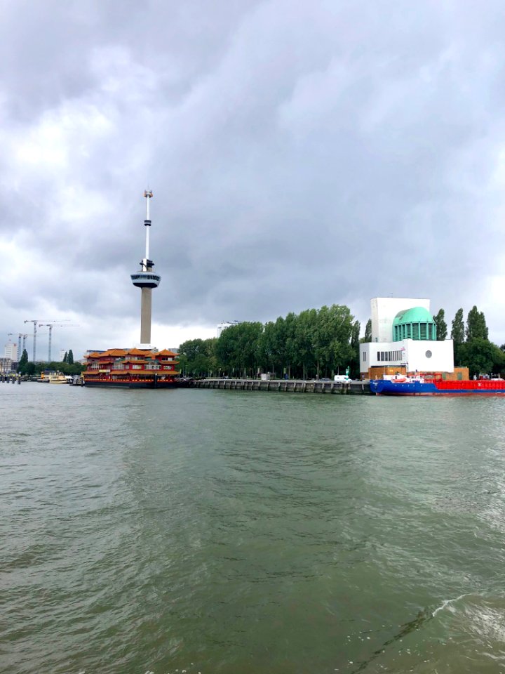 Maastunnel, Rotterdam, Zuid-Holland, Nederland 