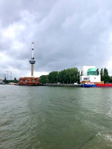 Maastunnel, Rotterdam, Zuid-Holland, Nederland 